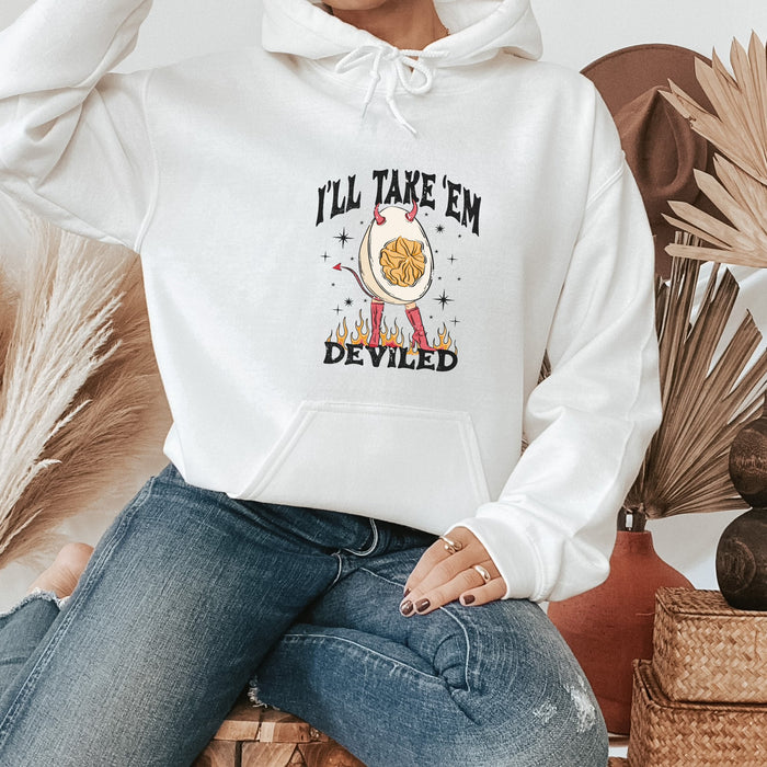 I'll Take Em Deviled Hoodie - Trendznmore