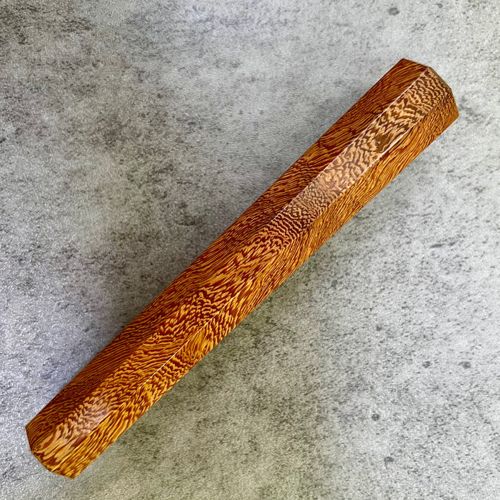 Custom Japanese Knife handle (wa handle)  for 165-210mm  -  Rare pheasant wood