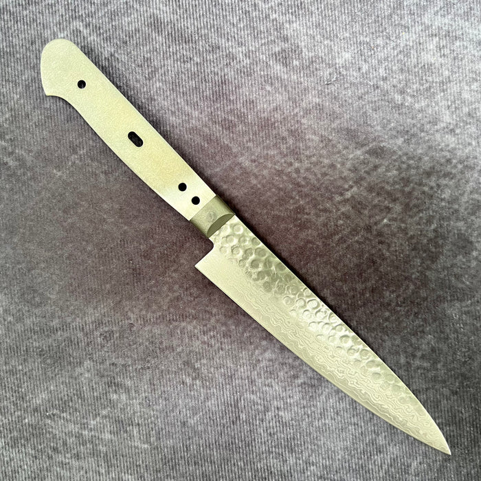 Tsunehisa VG10 Damascus Hammered Western Petty 135mm - Blade Only