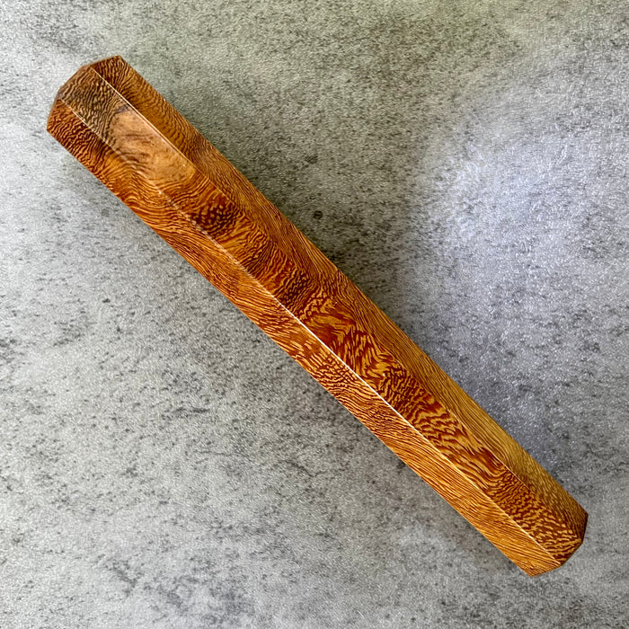 Custom Japanese Knife handle (wa handle)  for 165-210mm  -  Rare pheasant wood