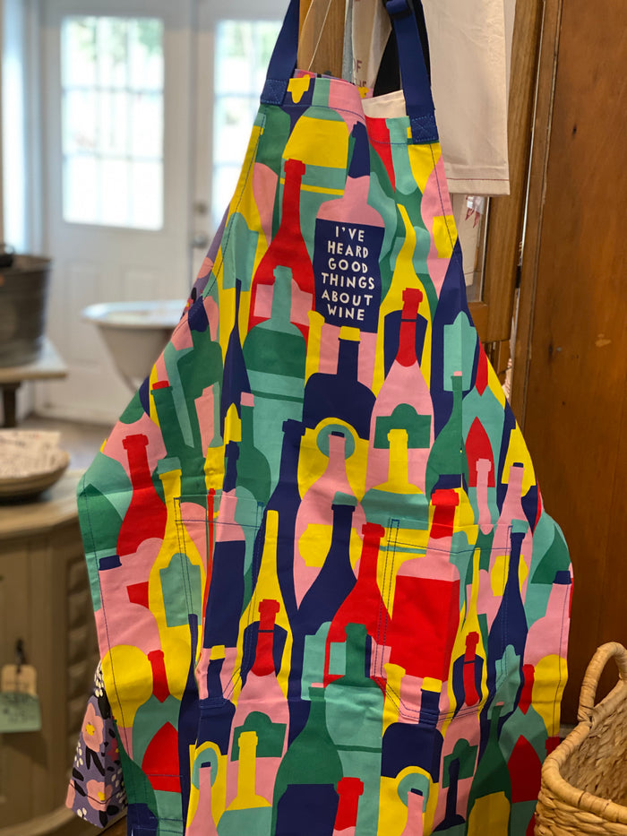 Blue Q Apron Wine