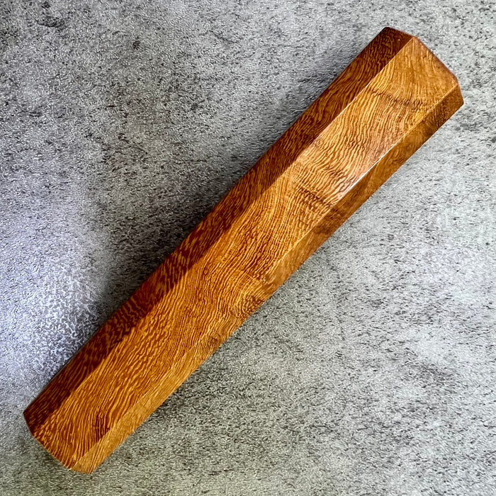 Custom Japanese Knife handle (wa handle)  for 165-210mm  -  Rare pheasant wood
