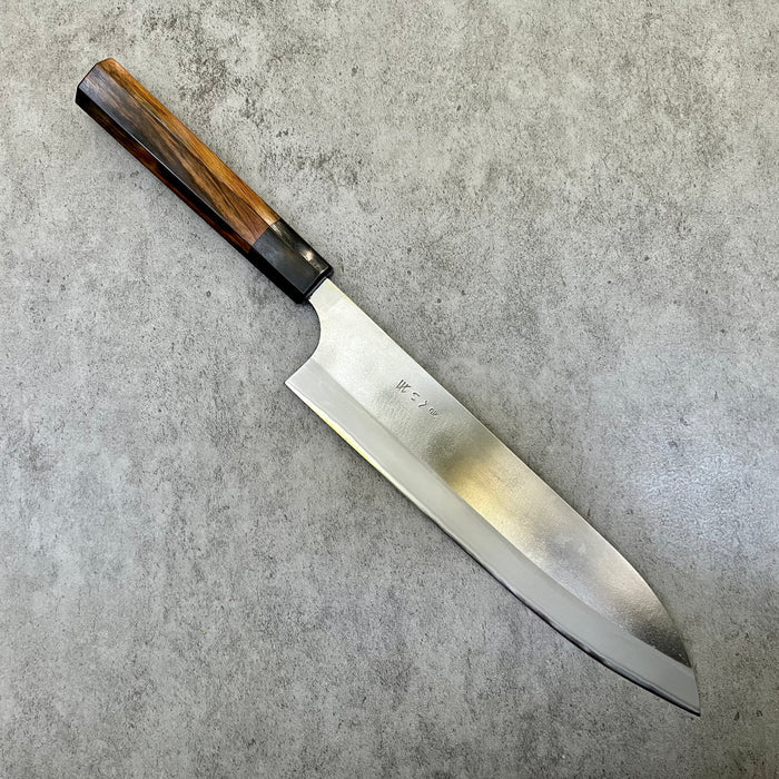Custom Gihei Aogami 2 Gyuto 240mm -    Vietnamese Ebony and horn