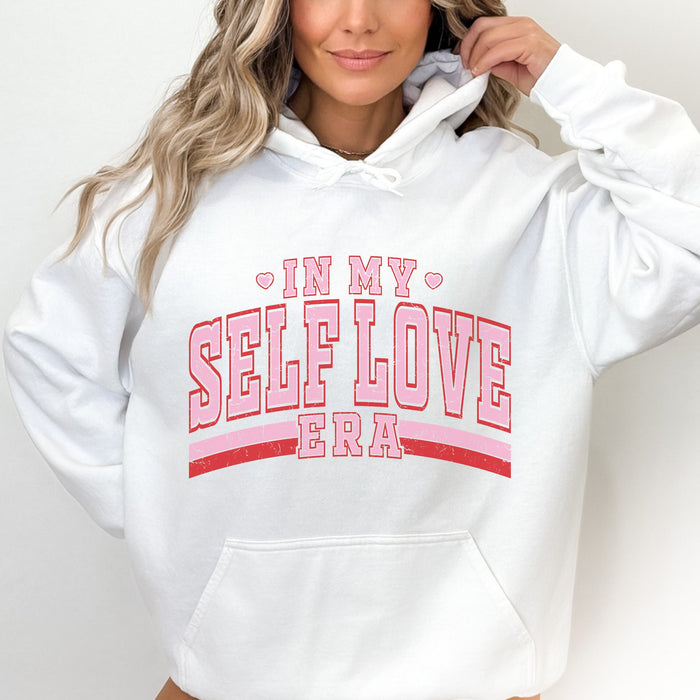 In My Self Era Valentines Graphic Hoodie - Trendznmore