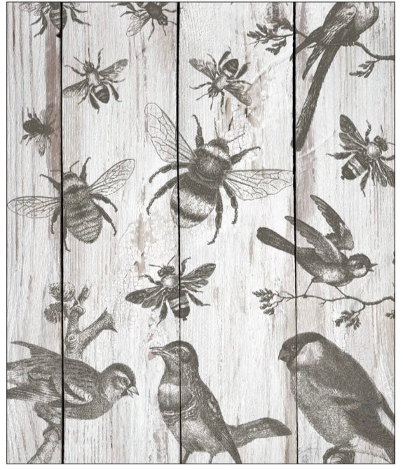 IOD Birds and Bees Stamp