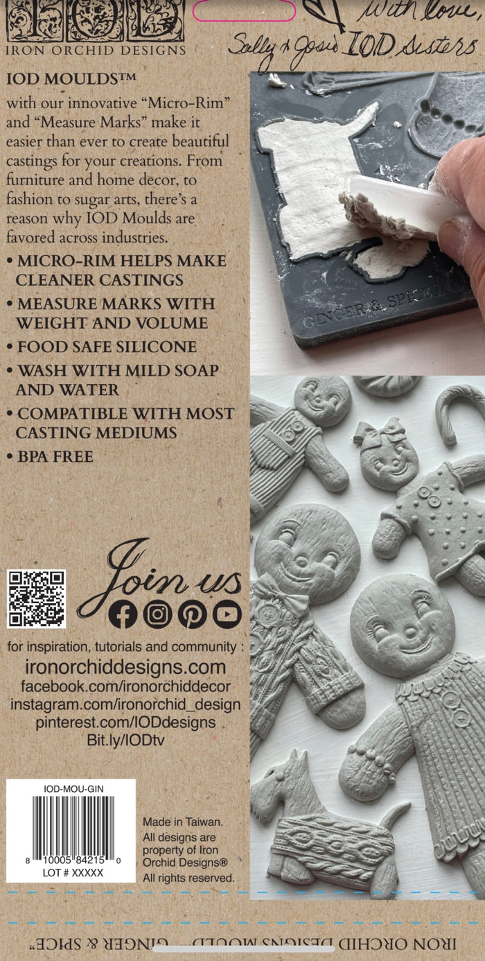 IOD Ginger and Spice Mould
