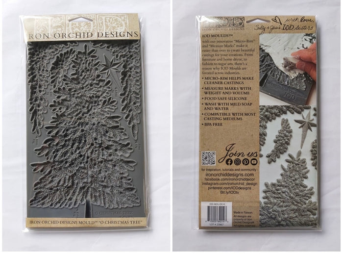 IOD Oh Christmas Tree Mould