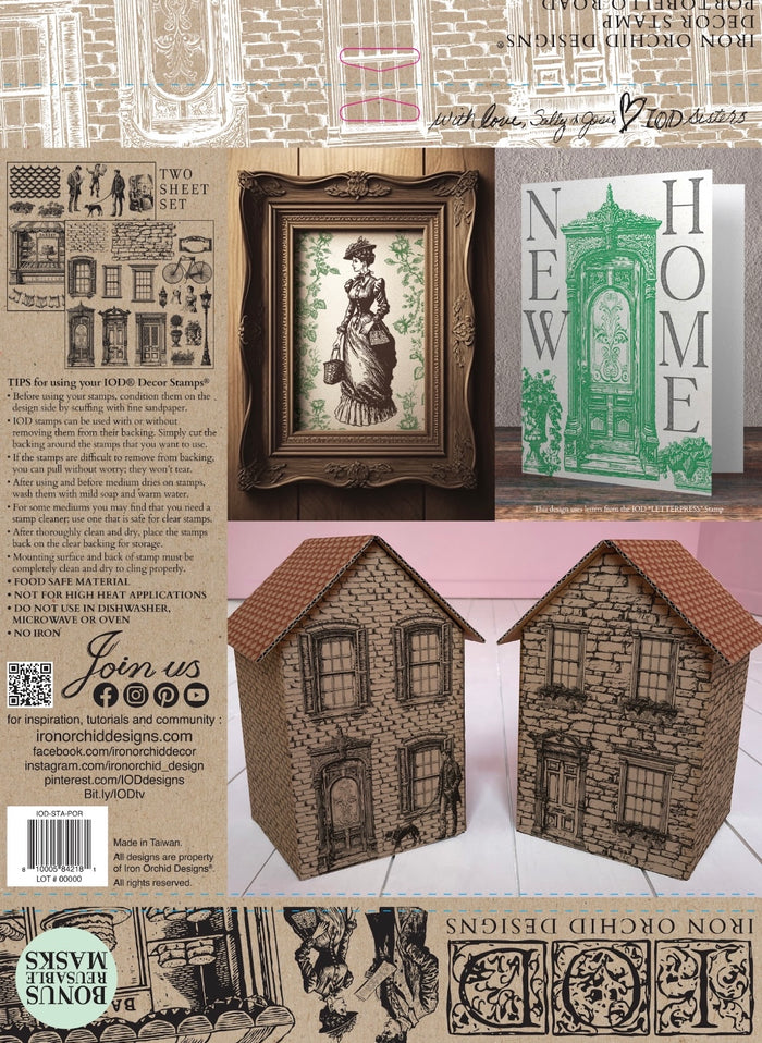 IOD Portobello Road Stamp Set