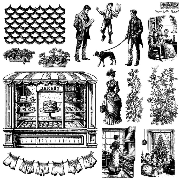IOD Portobello Road Stamp Set