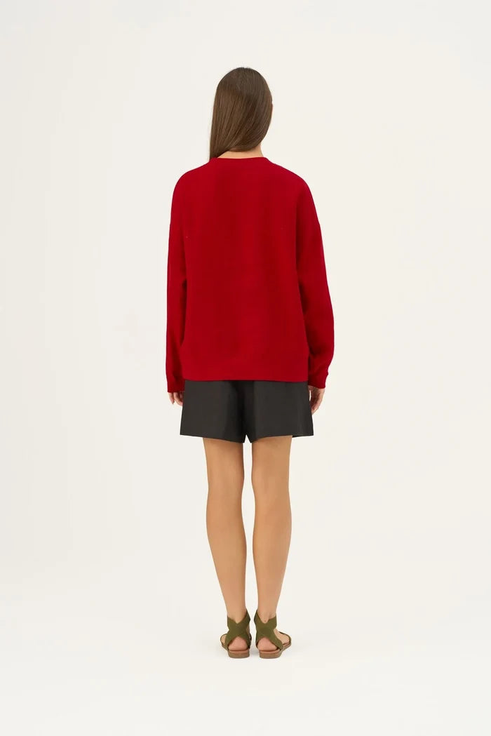Lava Falls Linen Jumper