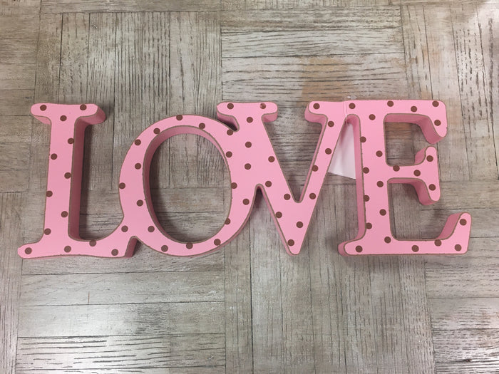 Love Wood Sign