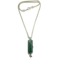 Malachite Necklace Firefly Light the Night Green Gemstone