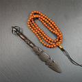 Manjusri Sword - 7.9" - Tibetan Buddhist art, front view