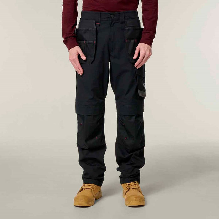 Hard Yakka Men's 3056 Raptor Active Holster Pocket Trousers Black