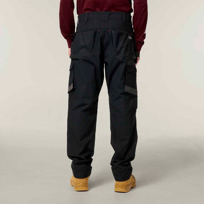 Hard Yakka Men's 3056 Raptor Active Holster Pocket Trousers Black