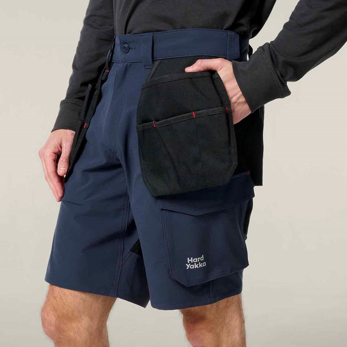 Hard Yakka Men's Toughmaxx Lite Holster Pocket Shorts True Navy