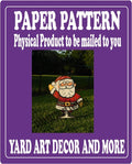 Christmas Santa Rudolph  Story Yard Art Paper Pattern