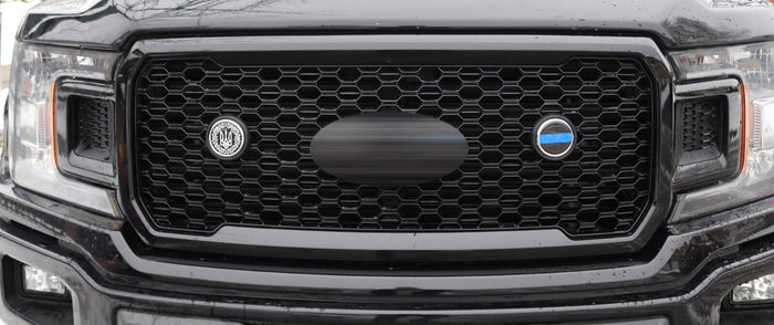 MIER Mexico Car Truck Grill Black Badge 3.5" grille chrome emblem