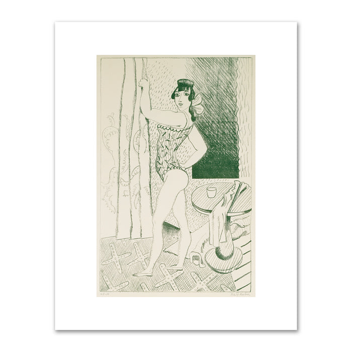 Walt Kuhn, Mirabel, 1925, Terra Foundation for American Art, Daniel J. Terra Collection. Fine Art Prints in various sizes by Museums.Co