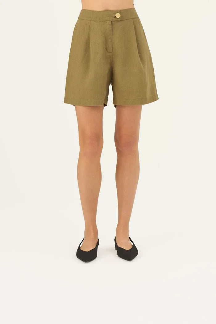 Mirabilis Linen Shorts