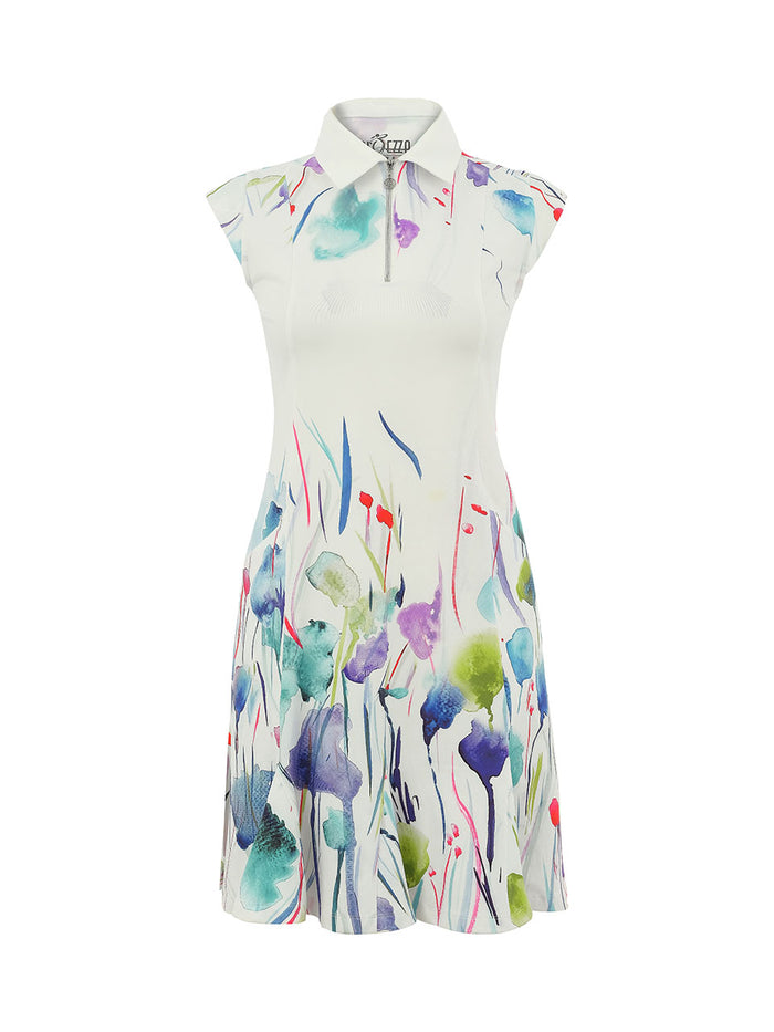 Misty Blossom Golf Dress