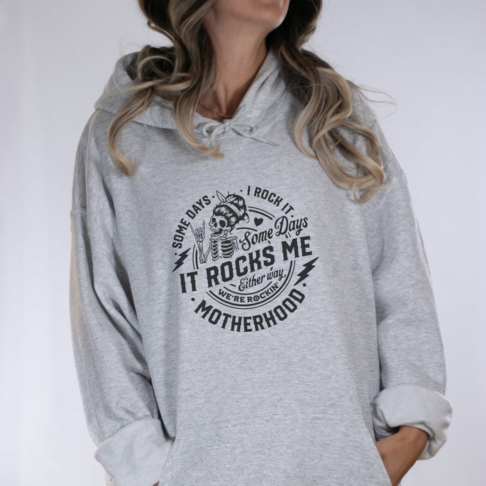 Motherhood, It Rocks Me Hoodie - Trendznmore