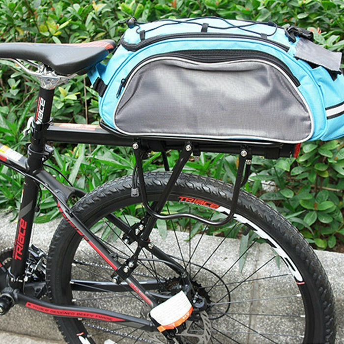 Mountain Bike Bicycle Rear Rack Seat Post Mount Pannier Luggage Carrier Alloy