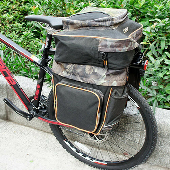 Mountain Bike Bicycle Rear Rack Seat Post Mount Pannier Luggage Carrier Alloy
