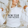 New Year Same Hot Mess Crewneck Sweatshirt - Trendznmore