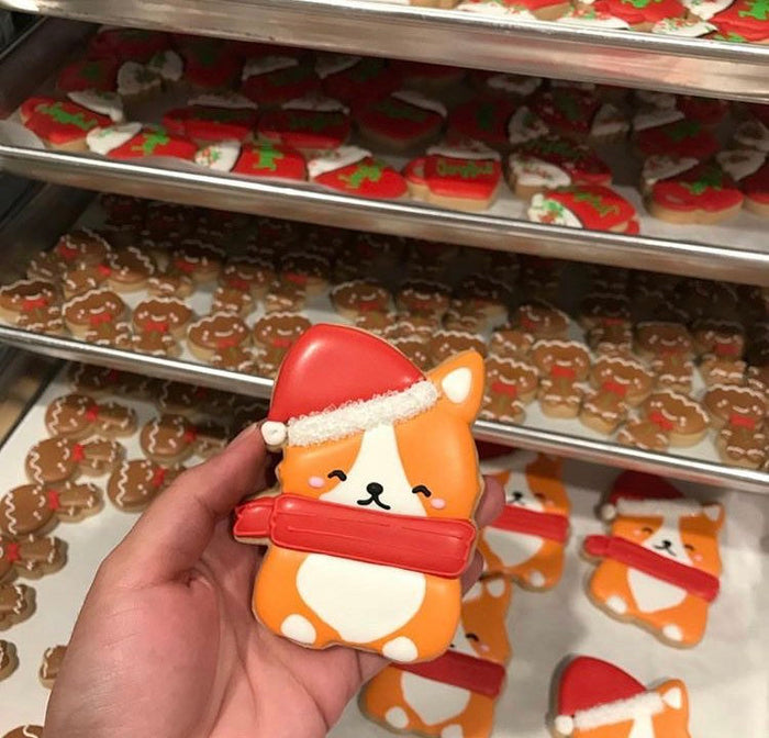 Noel Corgi Cookie Cutter