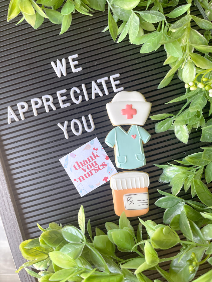 Nurse Mini Cookies