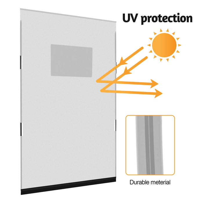 Ownpets 14.17"x 23.62" Replacement Dog Door Flap Compatible with Aluminum Doggie Door Size XL