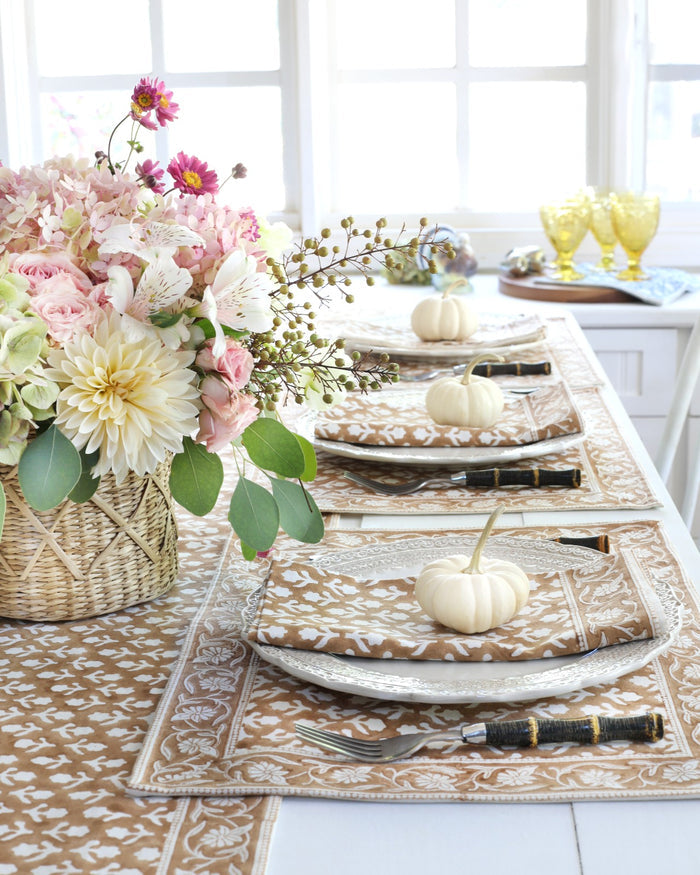 PAR Placemat Charlotte Caramel