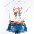 Party in the USA Retro T-Shirt