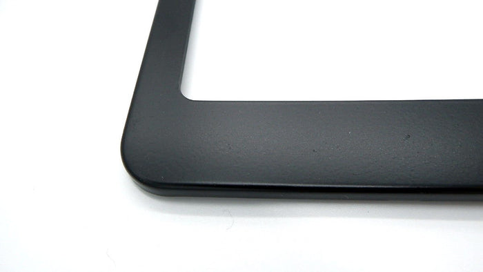 Portugal Flag Metal Black Aluminium Car License Plate Frame Holder