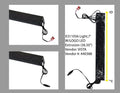 PR-LIGHT,7' W/LOGO LED EXTRU