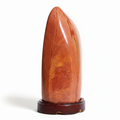 Red Jasper Showpiece Vibrant Standing Stone 9-10 Inch
