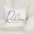 Relax Pillow Cover - Trendznmore