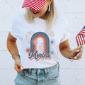 Retro Merica Patriotic T-Shirt - Trendznmore
