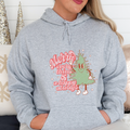 Retro Merry Everything and a Happy Always Christmas Hoodie