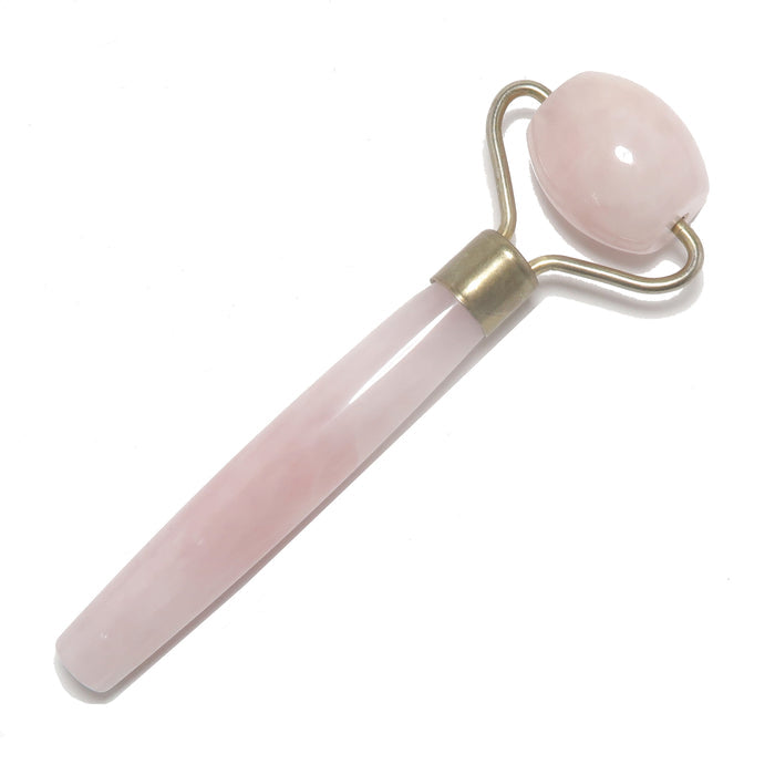 Rose Quartz Roller Wand Facial Massage Self-Care Love Stone