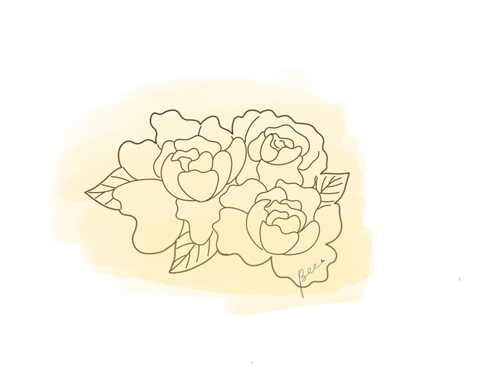 Roses Plaque
