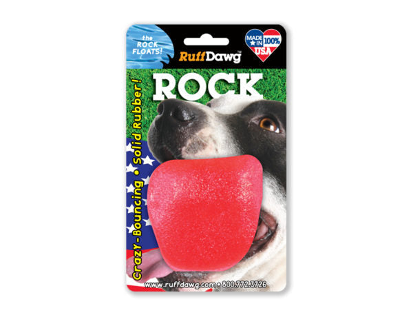Ruff Dawg Rock Rubber Retrieving Toy