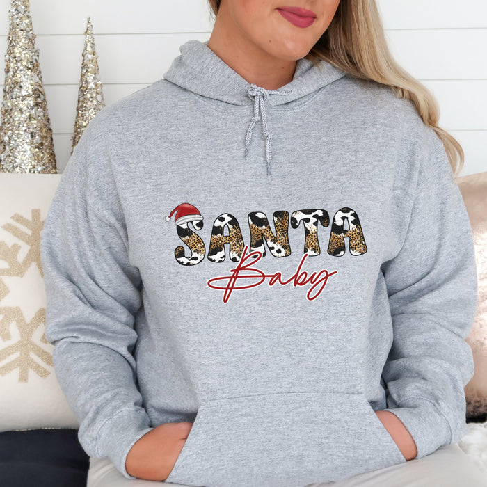 Santa Baby Christmas Hoodie - Trendznmore