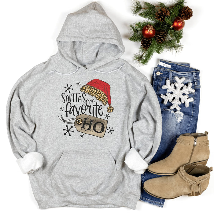 Santa's Favorite Ho Christmas Hoodies - Trendznmore