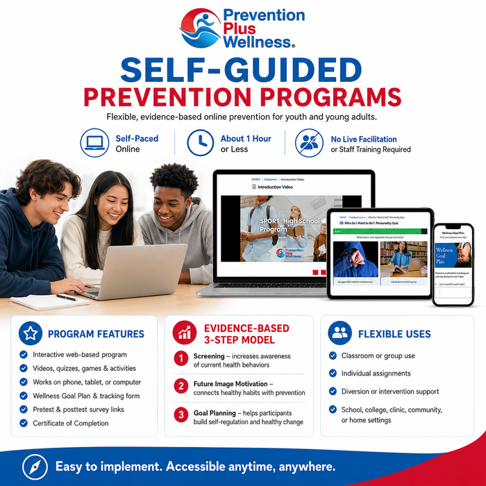 Self-Guided Programs - Prevention Plus Wellness, LLC