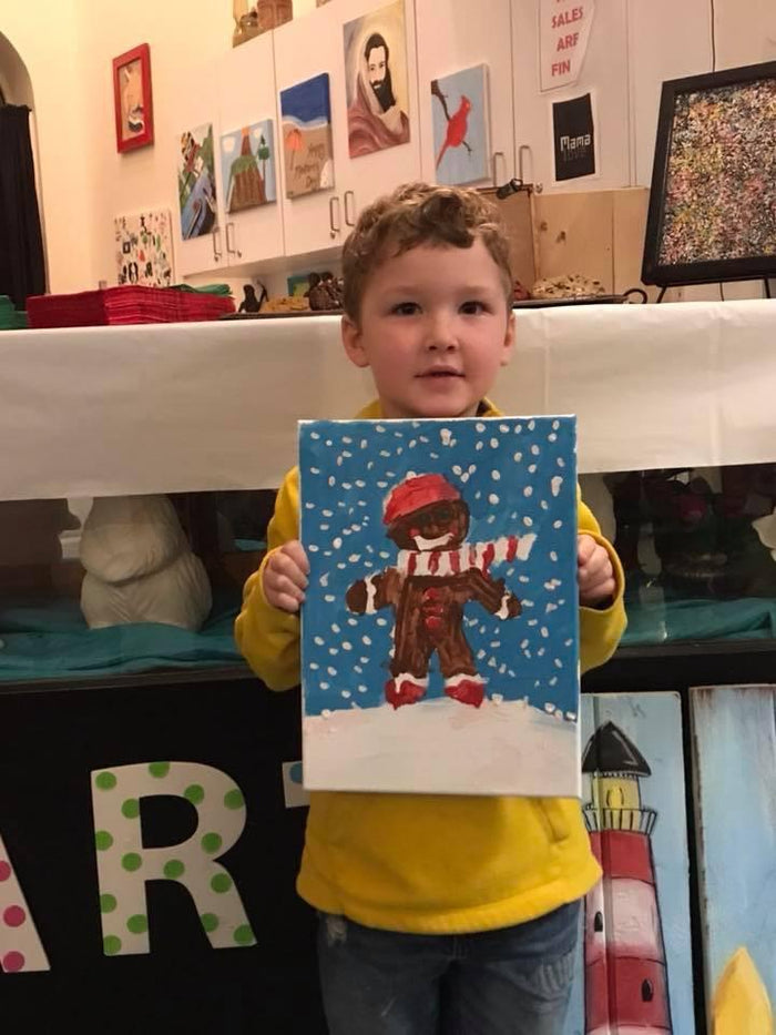 Simple Nativity Canvas