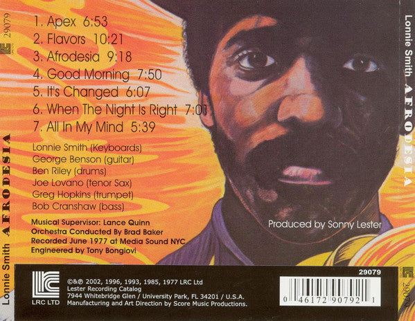 Smith, Lonnie ‎– Afrodesia – New CD