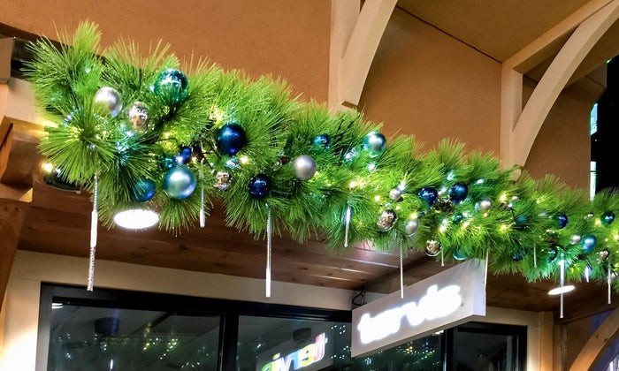 Dekra-Lite Snowfall LED Lighting on Garland