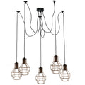 hanging spider light fixture